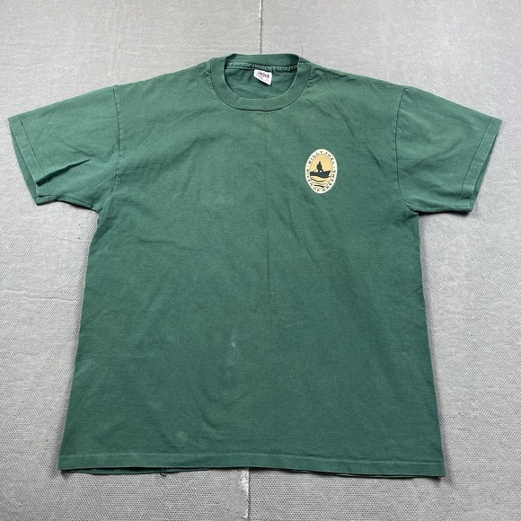 Anvil Other - Vintage Billy Joel Shirt Mens XL Green River of Dreams Single‎ Stitch Tour 90s